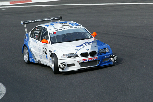 De BMW van het Brother Racing Team